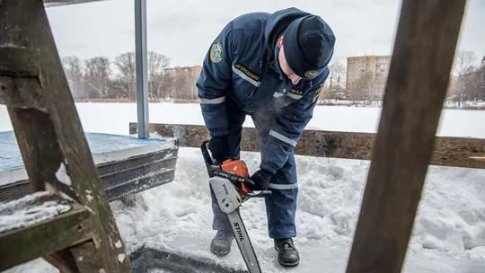 Три площадки для крещенских купаний подготовили в Балашихе