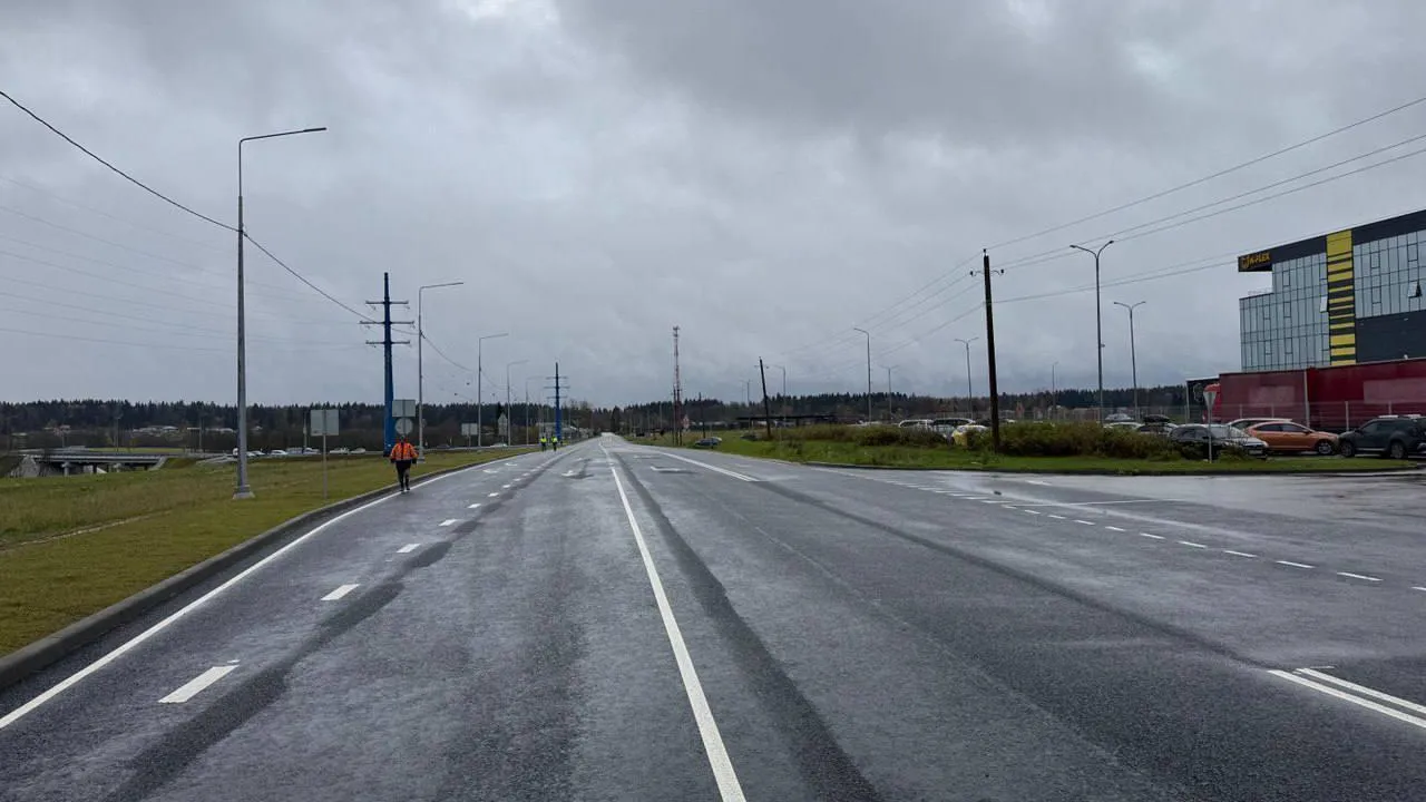 В Истре завершили строительство подъездной дороги к индустриальному парку