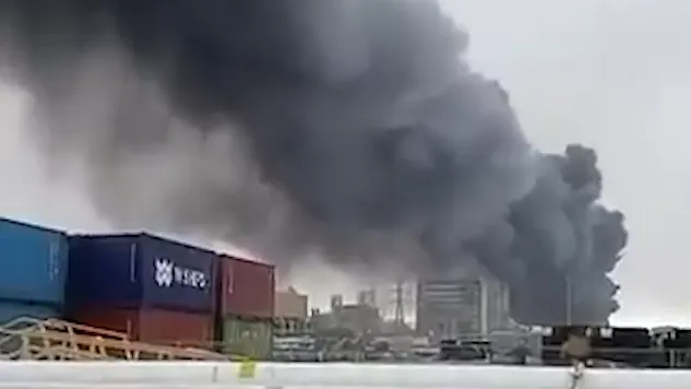 Около города Беэр-Шева в Израиле начался пожар после удара Ирана