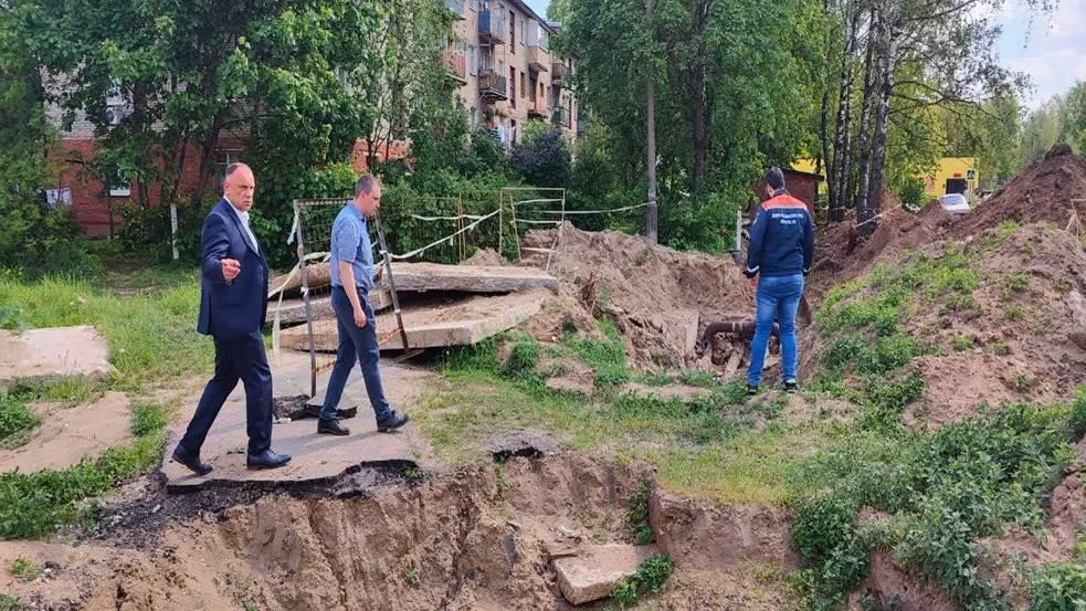 Аварийные службы участвовали в гидроиспытаниях теплосетей в 5 округах Подмосковья