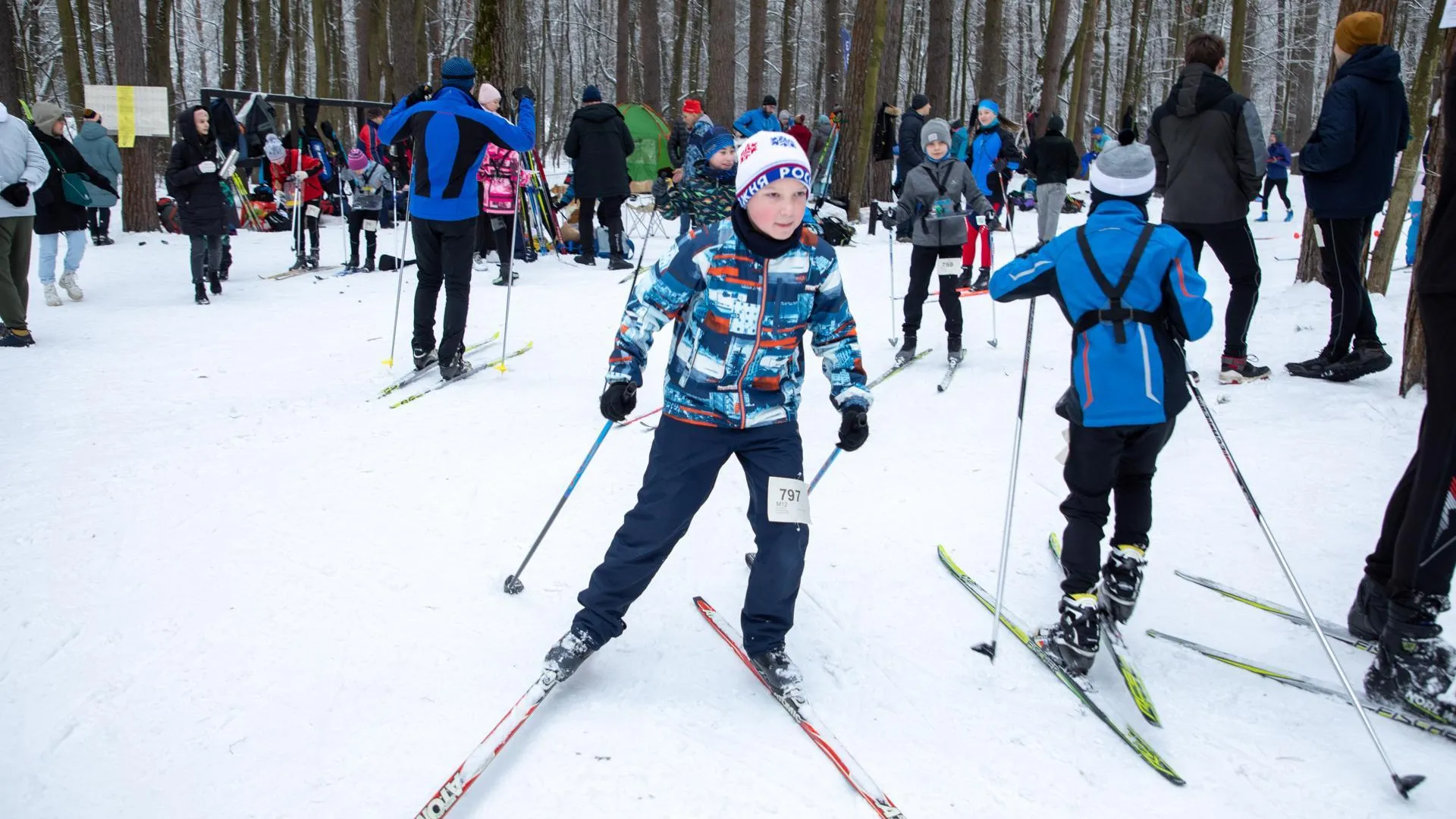 На лыткаринской лыжной трассе «Волкуша» прошли чемпионат и первенство Подмосковья
