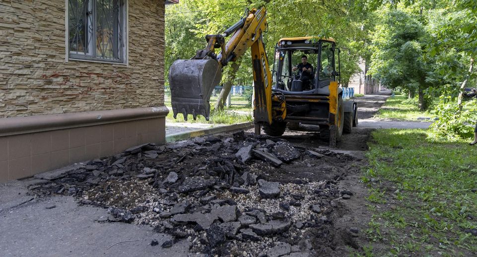 В Электростали отремонтируют тротуар на улице Первомайской