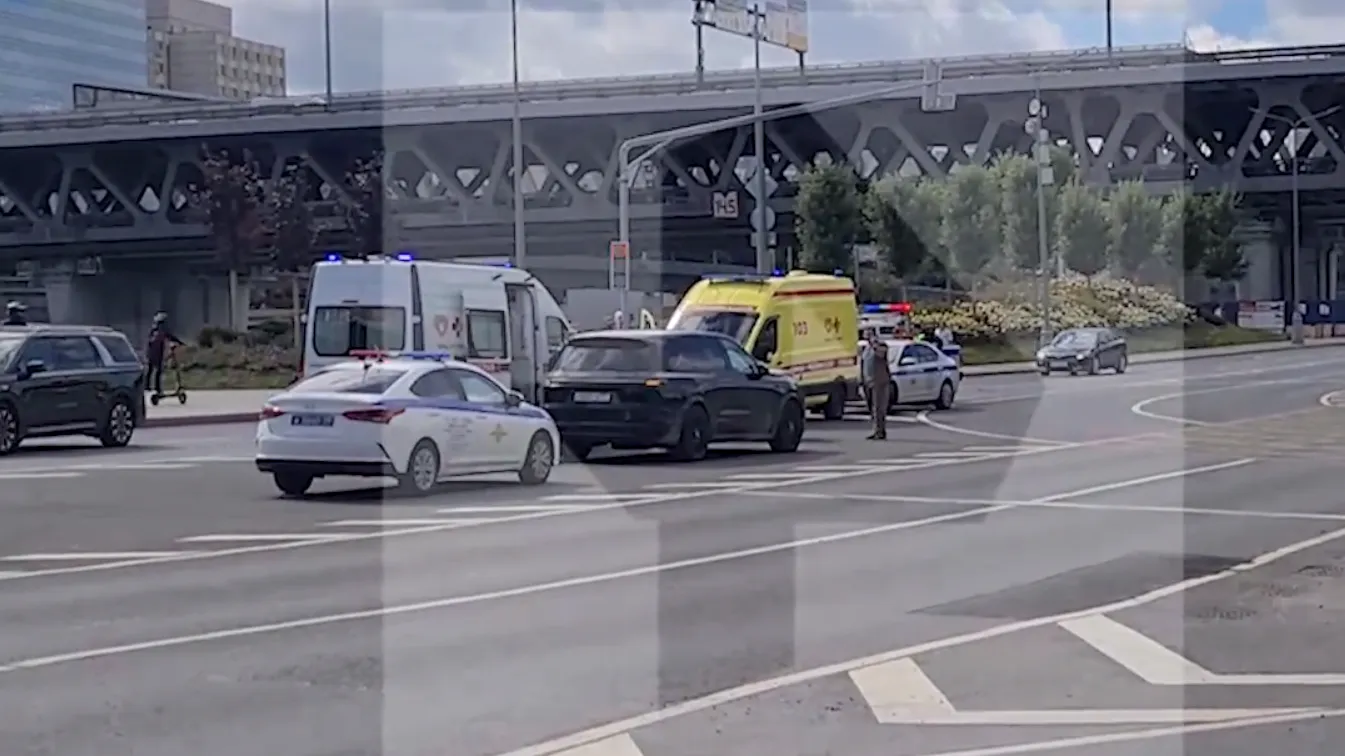 Ребенка сбили на пешеходном переходе рядом с «Москва-Сити»