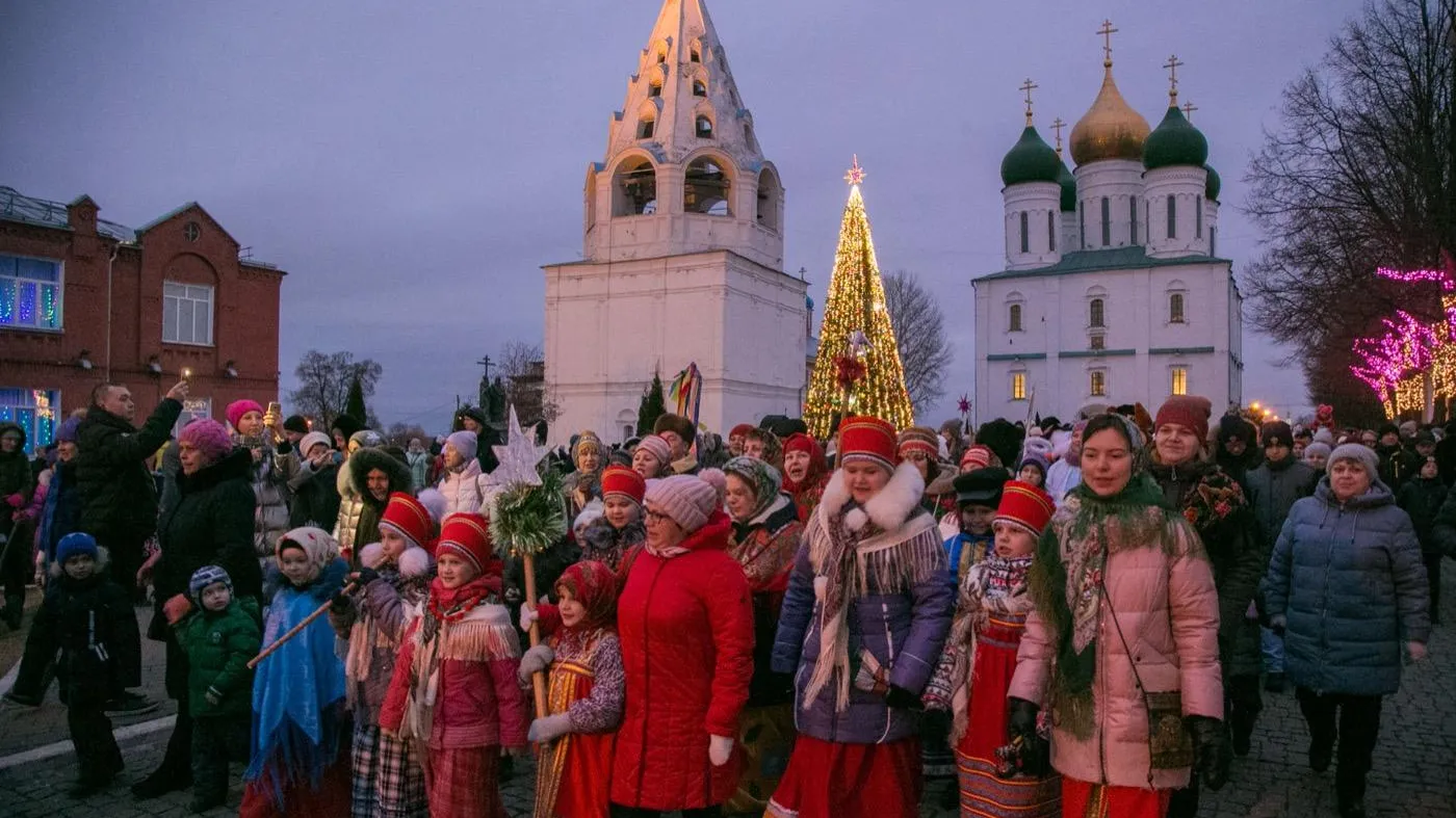 Более 7 тыс жителей Подмосковья и туристов посетили праздник «Рождество в Коломне»