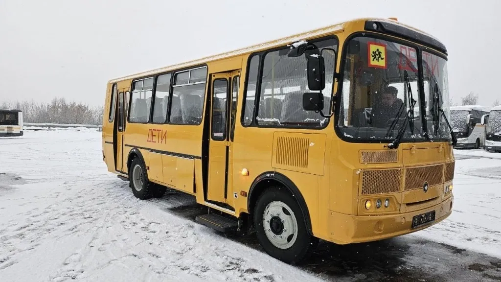В Шаховской появился новый школьный автобус для детей из отдаленных деревень
