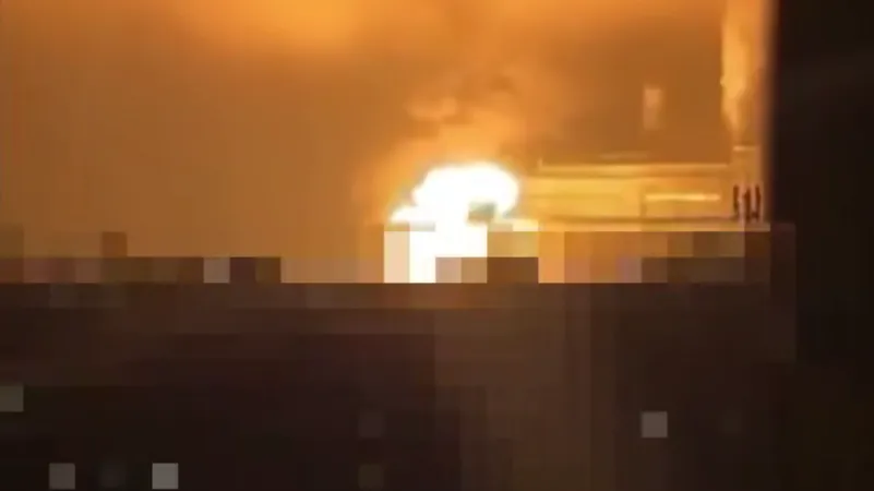 Пожар на Шатурской ГРЭС в Подмосковье начался после серии громких звуков