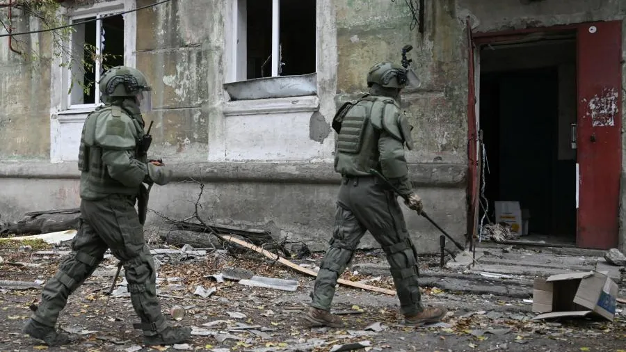 Российские войска взяли под контроль Лиман Харьковской области