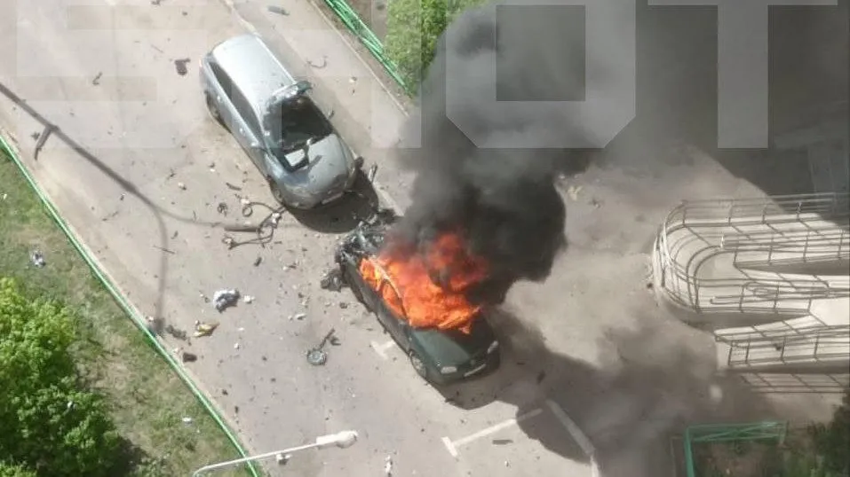Машина в Балашихе взорвалась из-за газового баллона