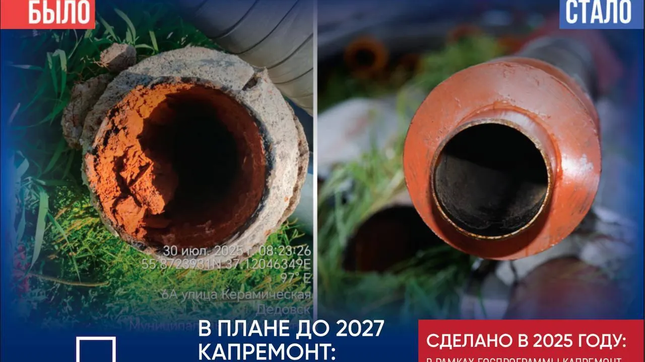 В Истре обновили 18 км теплосетей и расширят ремонт до 2027 года