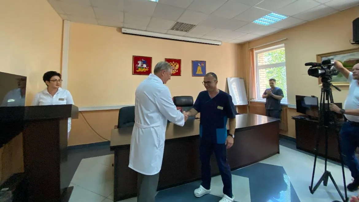 Двух врачей ЦГКБ Реутова наградили орденом Пирогова за высокий профессионализм