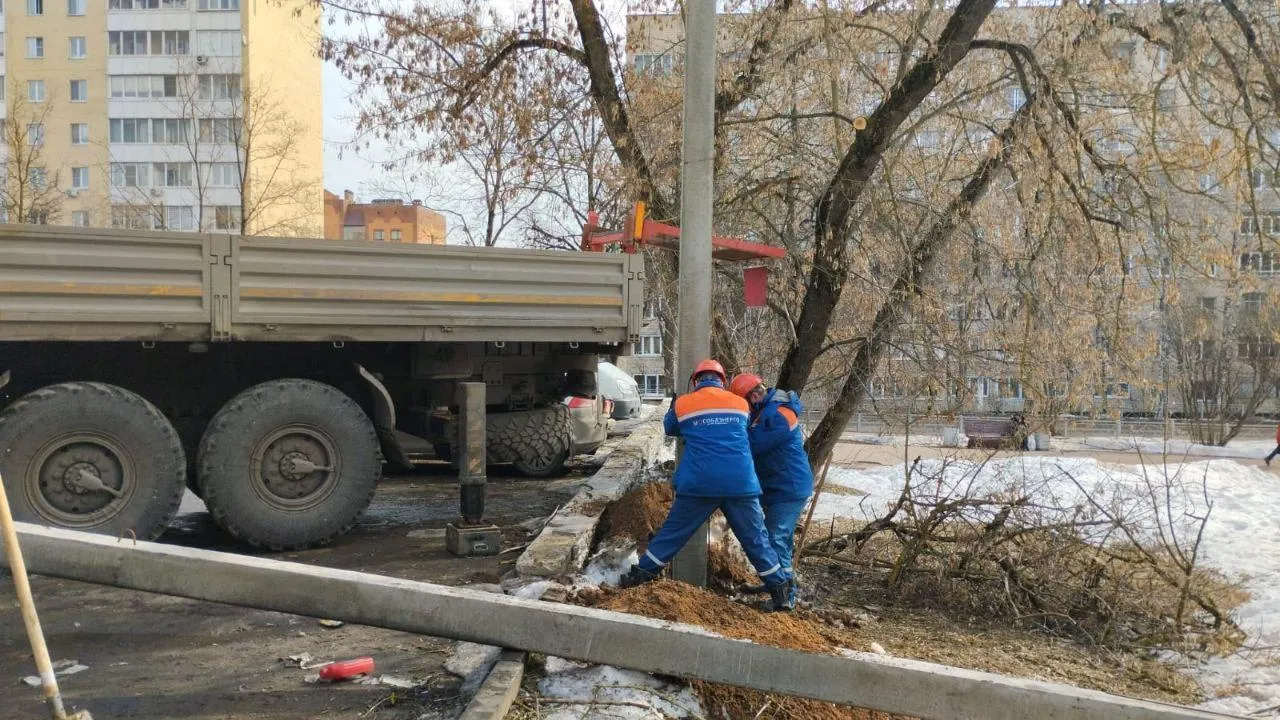 Энергетики построили ЛЭП для объекта торговли в Истре