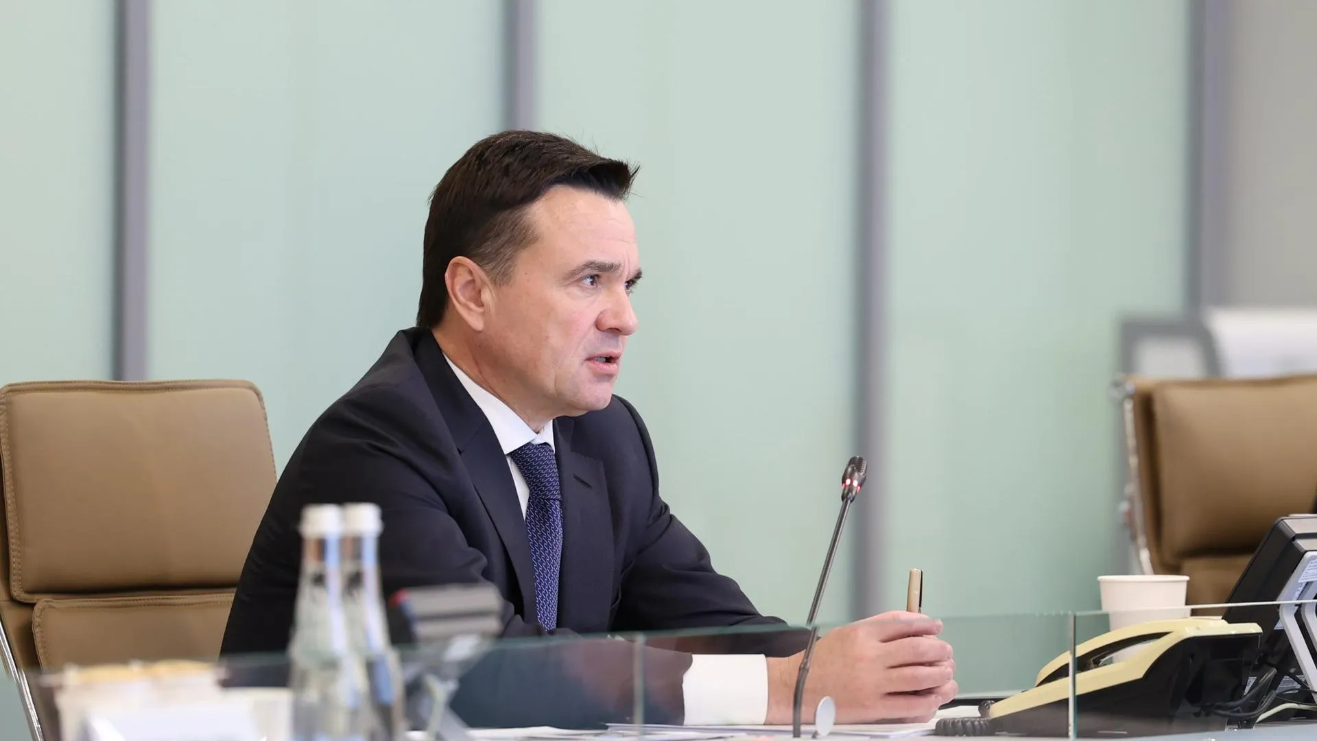 Воробьев представил нового главу Минздрава Подмосковья Максима Забелина