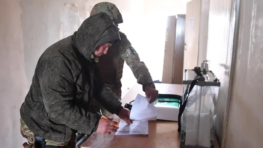 Военные из Подмосковья смогут проголосовать на выборах на линии фронта