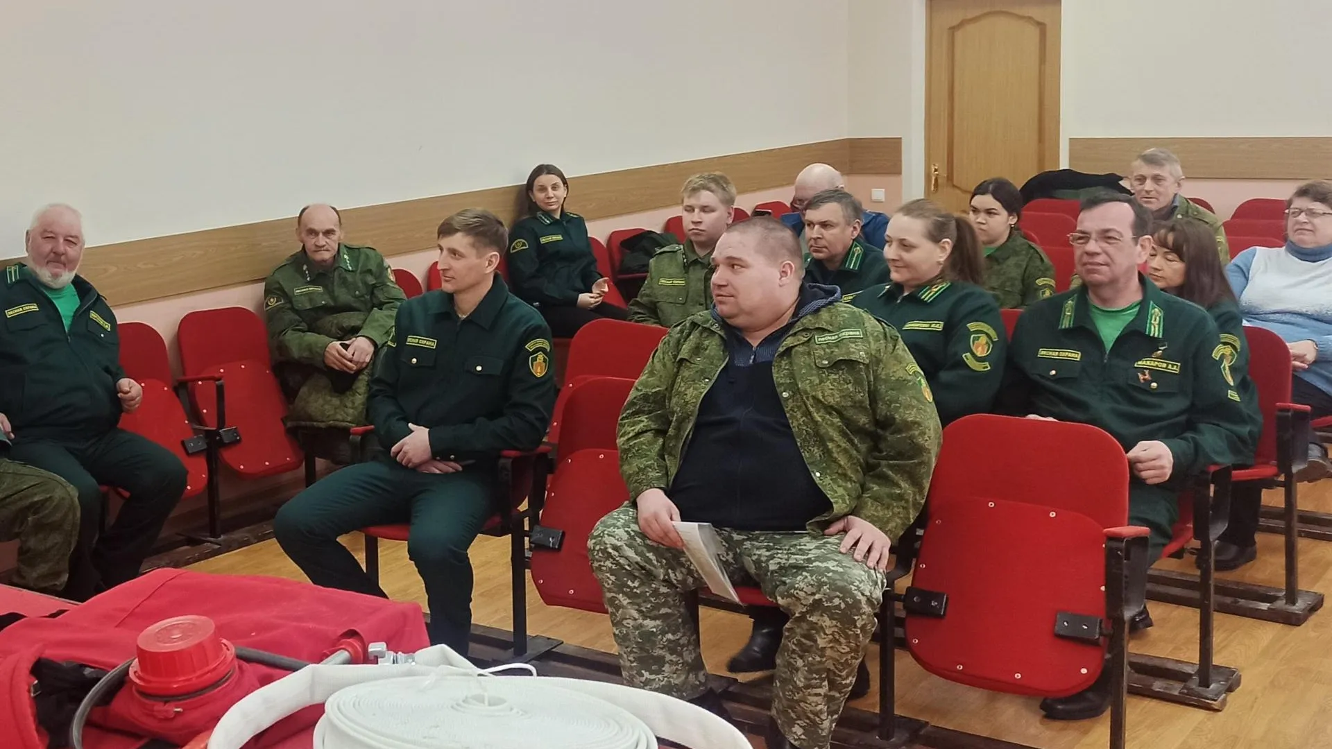 Учения по тактике и технике тушения лесных пожаров прошли в Сергиево‑Посадском округе