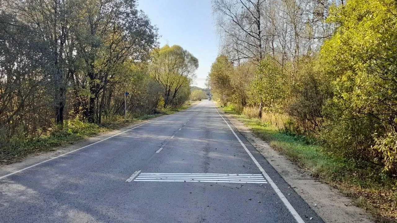 На дорогах Подмосковья завершили устройство шумовых полос