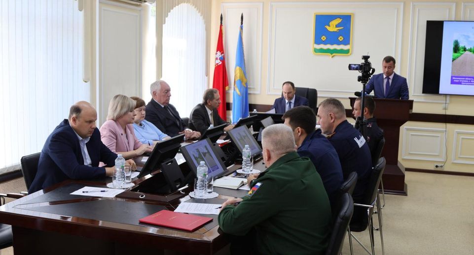 Ремонт дорог продолжается в Ступине