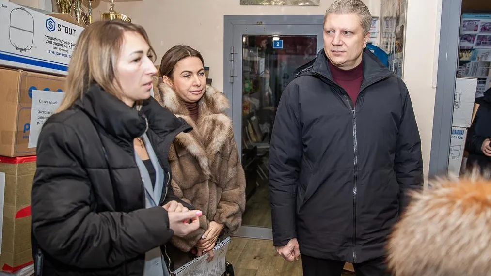 Качество ремонта нового зала Территории творческого развития «Созвездие» проверил Андрей Иванов