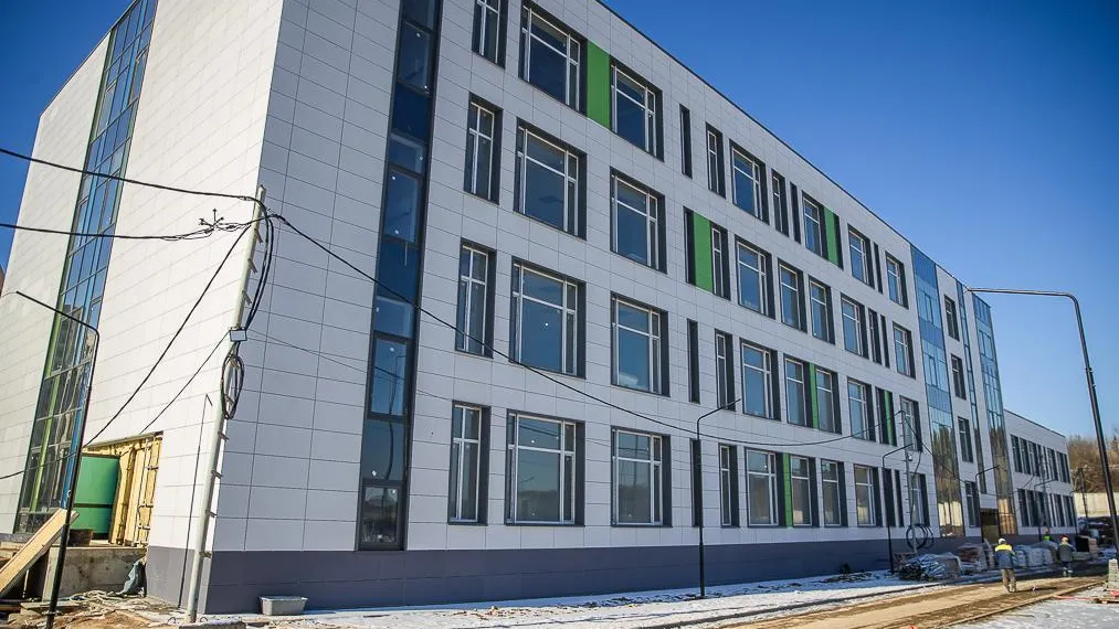 Стройготовность школы в звенигородском микрорайоне «Восточный» достигла 60%