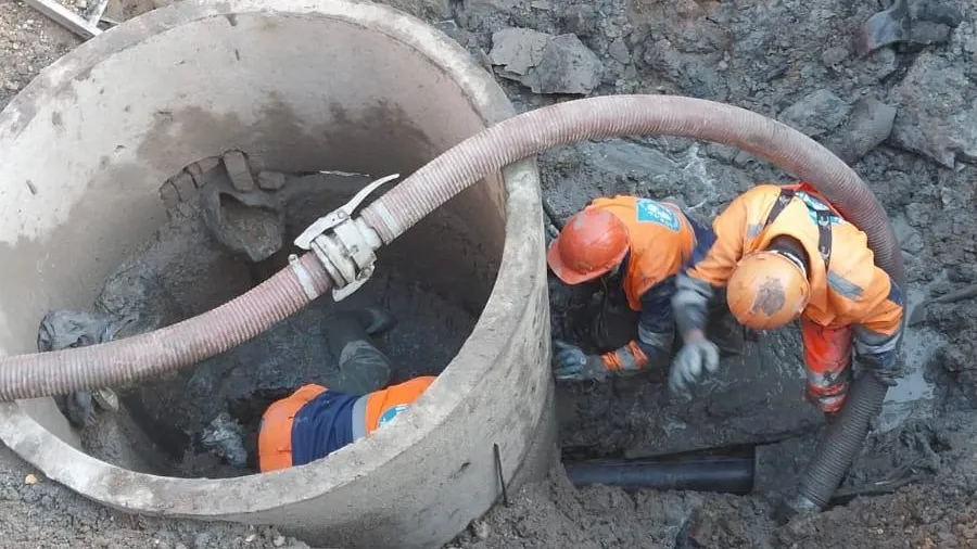 В Сергиево‑Посадском городском округе проверили систему водоотведения