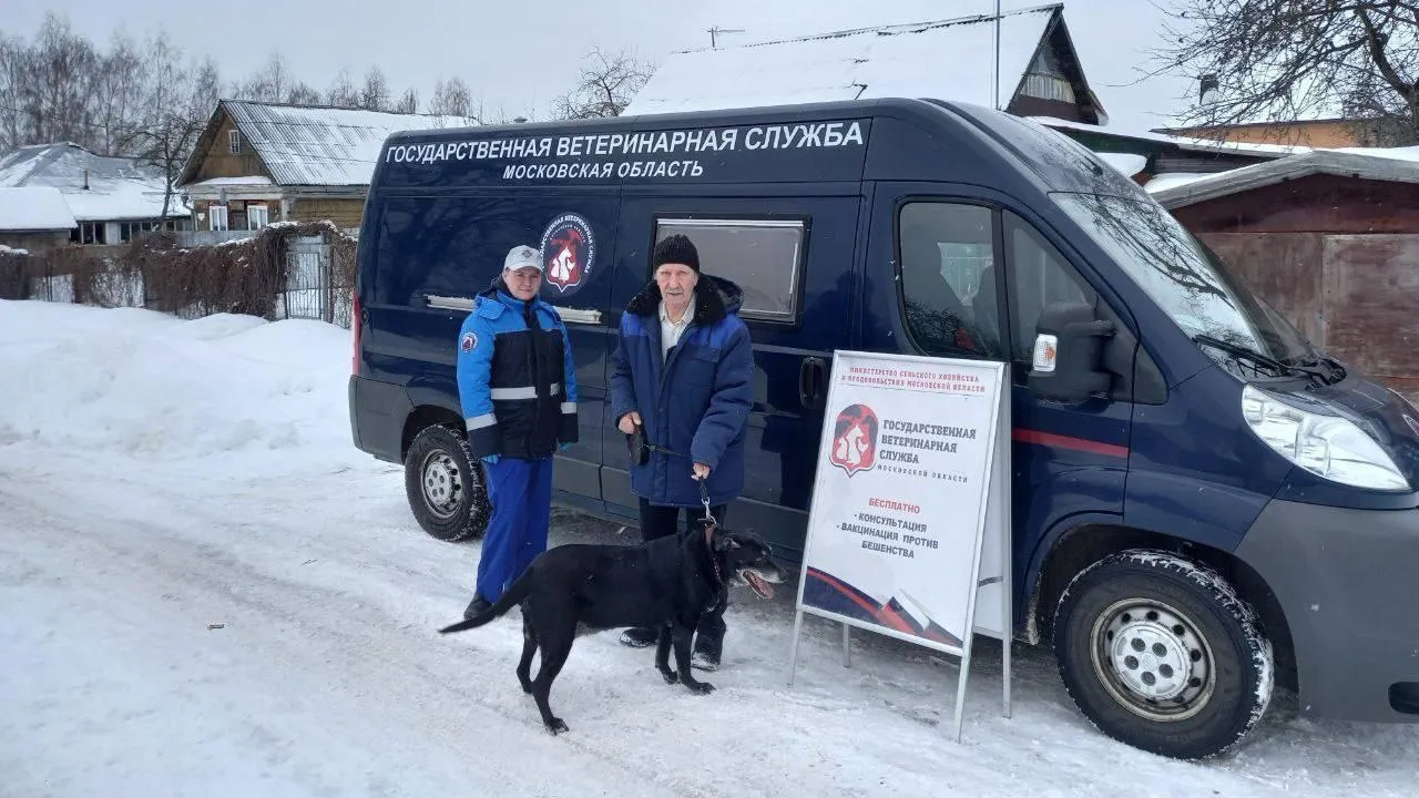 В Люберцах проводят выездную вакцинацию домашних животных