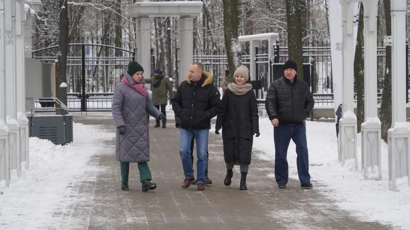 Глава Воскресенска проверил готовность парков в округе к зимнему сезону