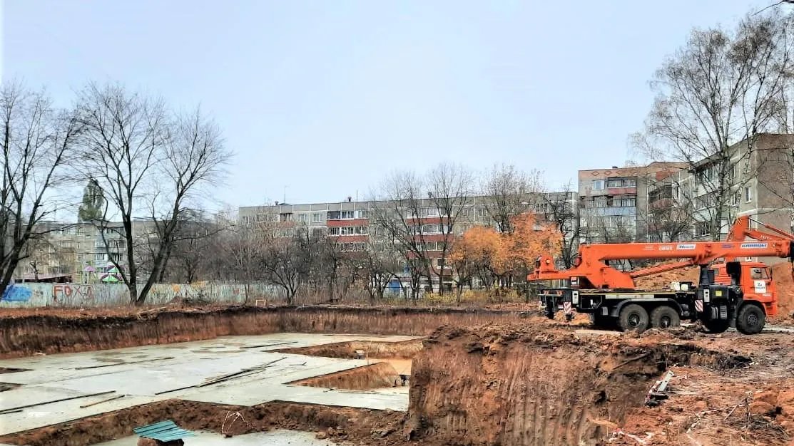 Детский сад на 250 мест начали строить на Вокзальной улице Подольска