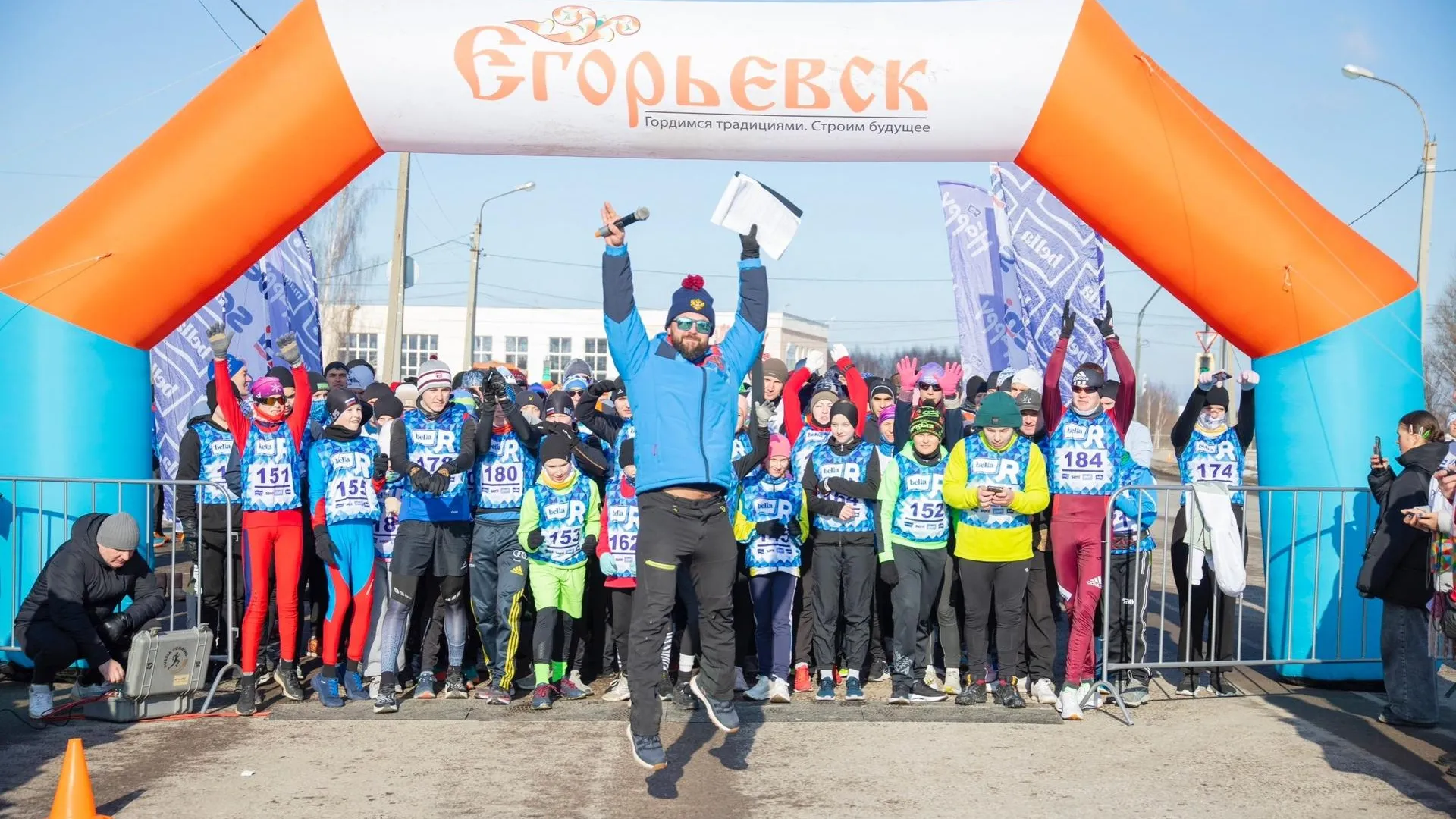 В Егорьевске готовят трассу к зимнему марафону BellaRun 22 февраля