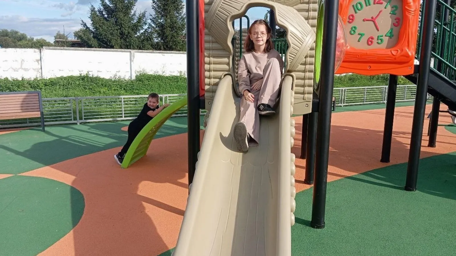 В Луховицах установили 8 детских игровых площадок