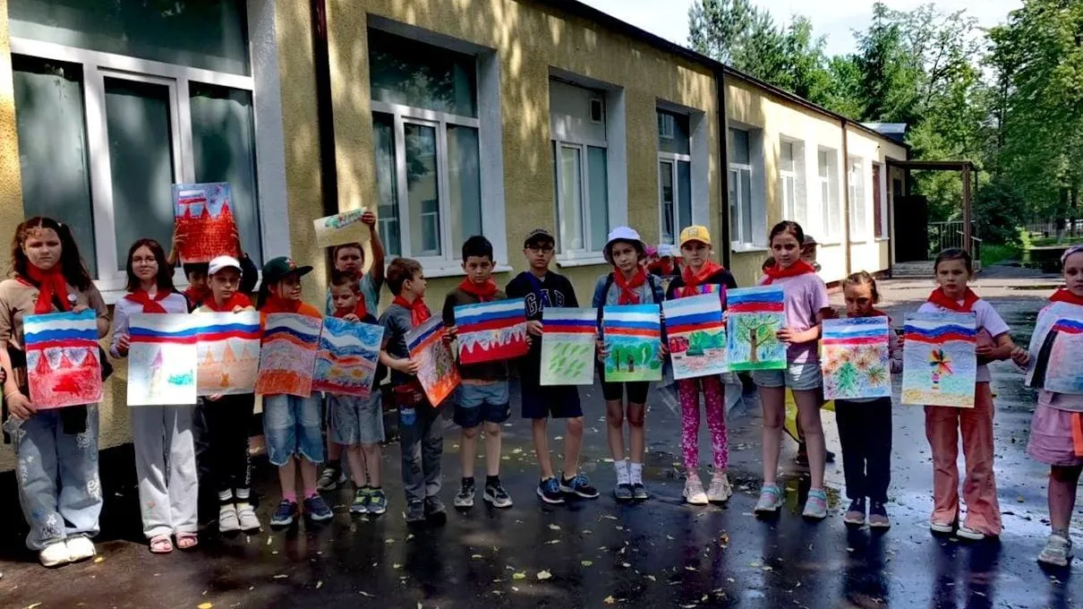 Занятия в лагере «Солнечный зайчик»