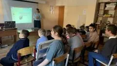 В Одинцовской школе «Надежда» провели уроки безопасности на железной дороге