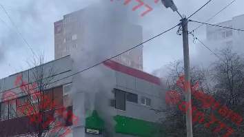 Следователи устанавливают обстоятельства пожара в торговом центре в Лобне