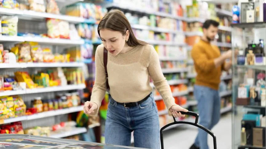 В России расходы семей на продукты за год выросли на 10%