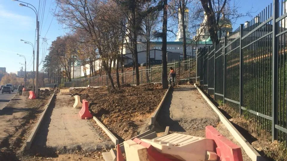 Второй этап благоустройства турмаршрута «Тропа паломника» начали в Истре