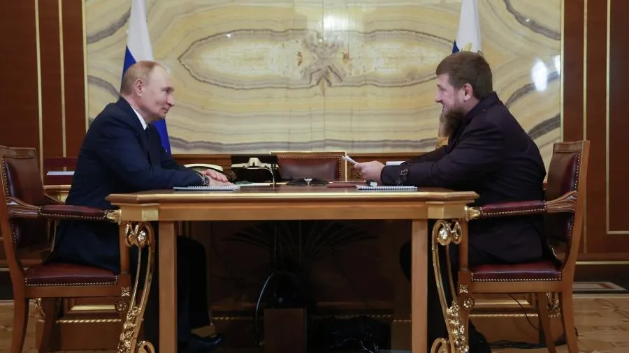 Путин проведет рабочую встречу с Кадыровым 7 мая