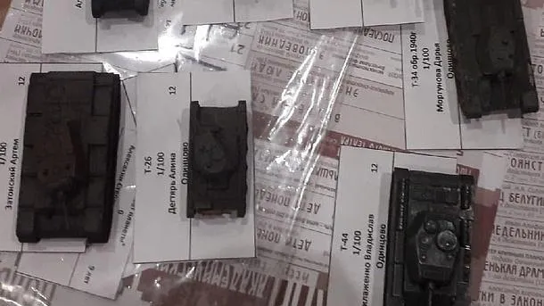 Жители Одинцовского округа представили свои работы на выставке «Техника в масштабе» в Туле