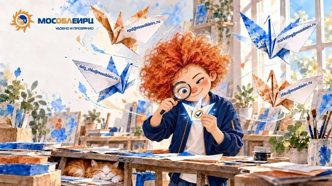 С какой почты пишет МосОблЕИРЦ