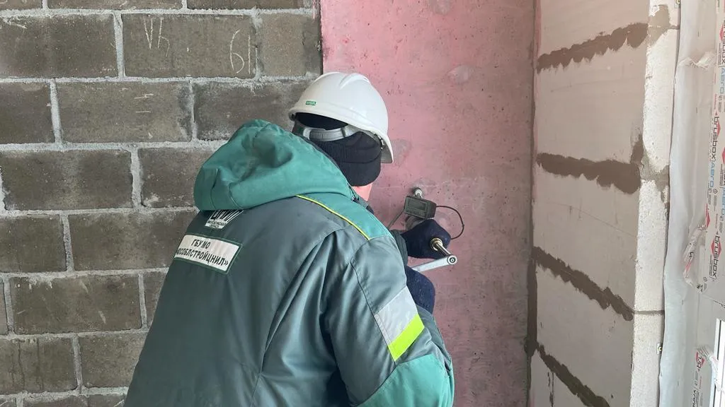 Качество монолитных конструкций строящихся объектов проверили в ЖК «Люберцы»