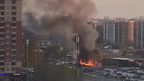 Заброшенная баня загорелась в Путилкове