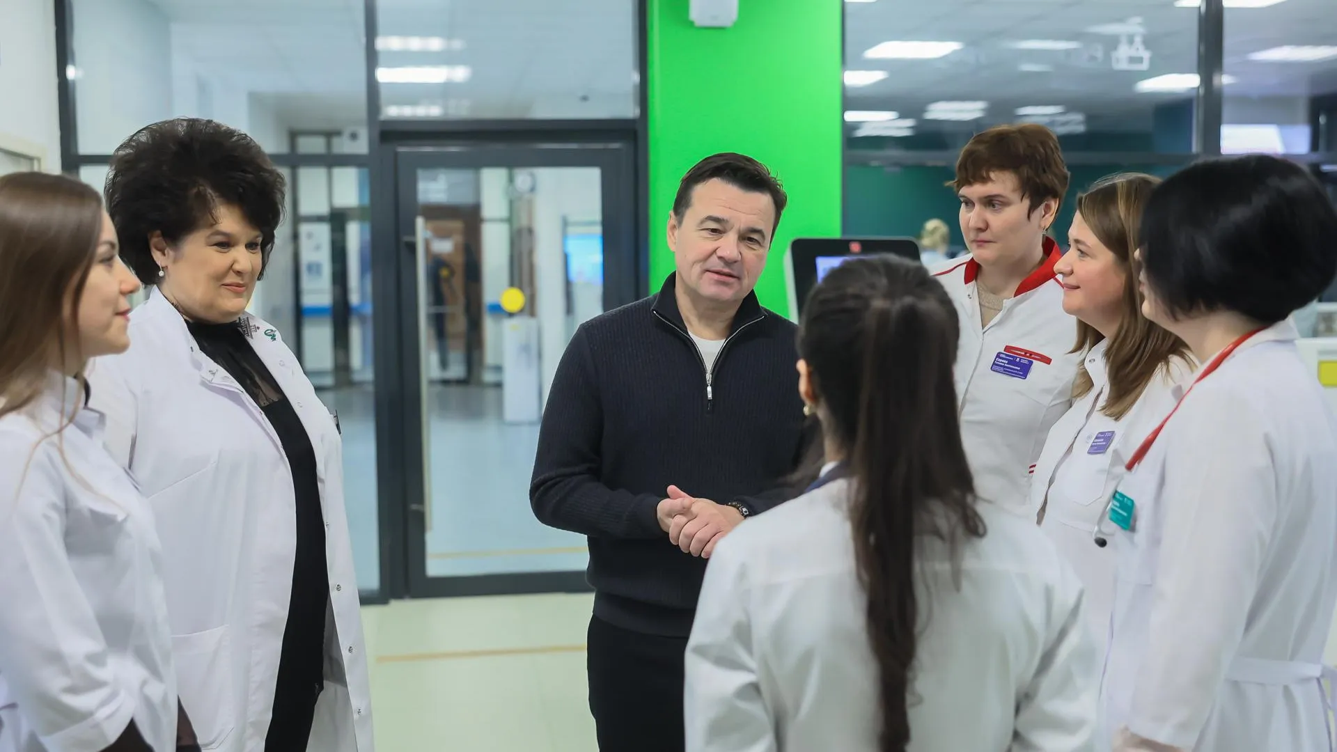 Медики рассказали губернатору о необходимости нового стационара в Мытищах