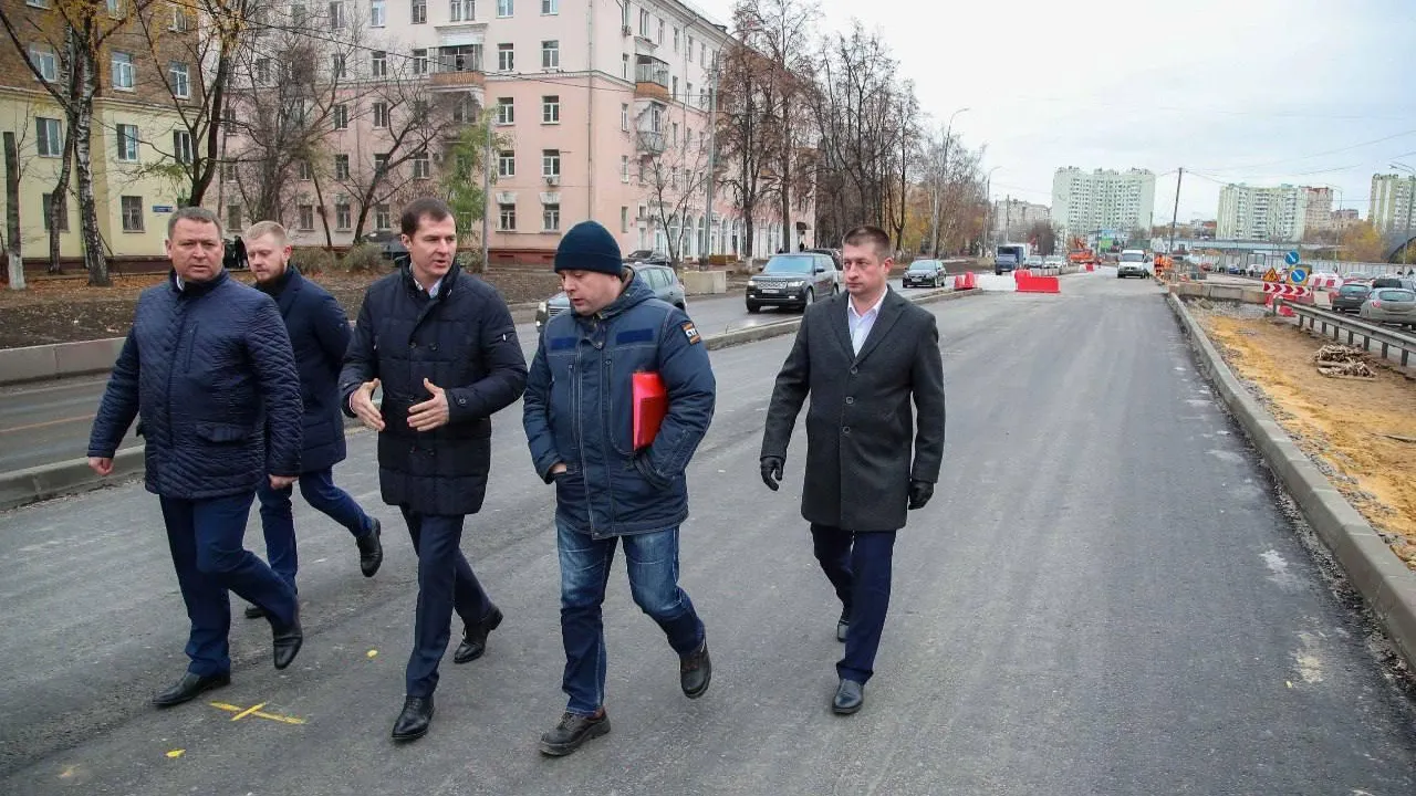 Переустройство инженерных коммуникаций ведут на Октябрьском проспекте Люберец