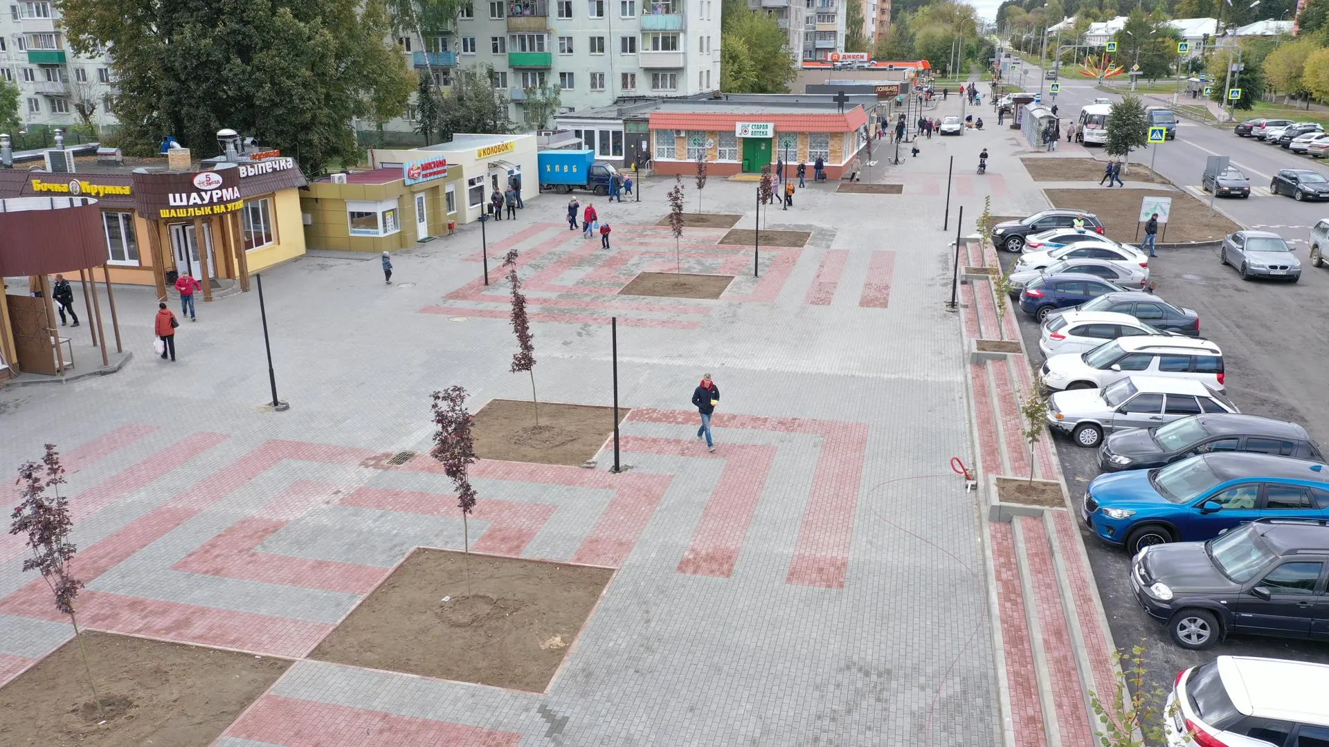 Четыре пешеходные зоны масштабно благоустроят в Серпухове