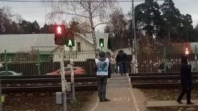 Дежурство волонтеров прошло на ж/д станции Мытищи