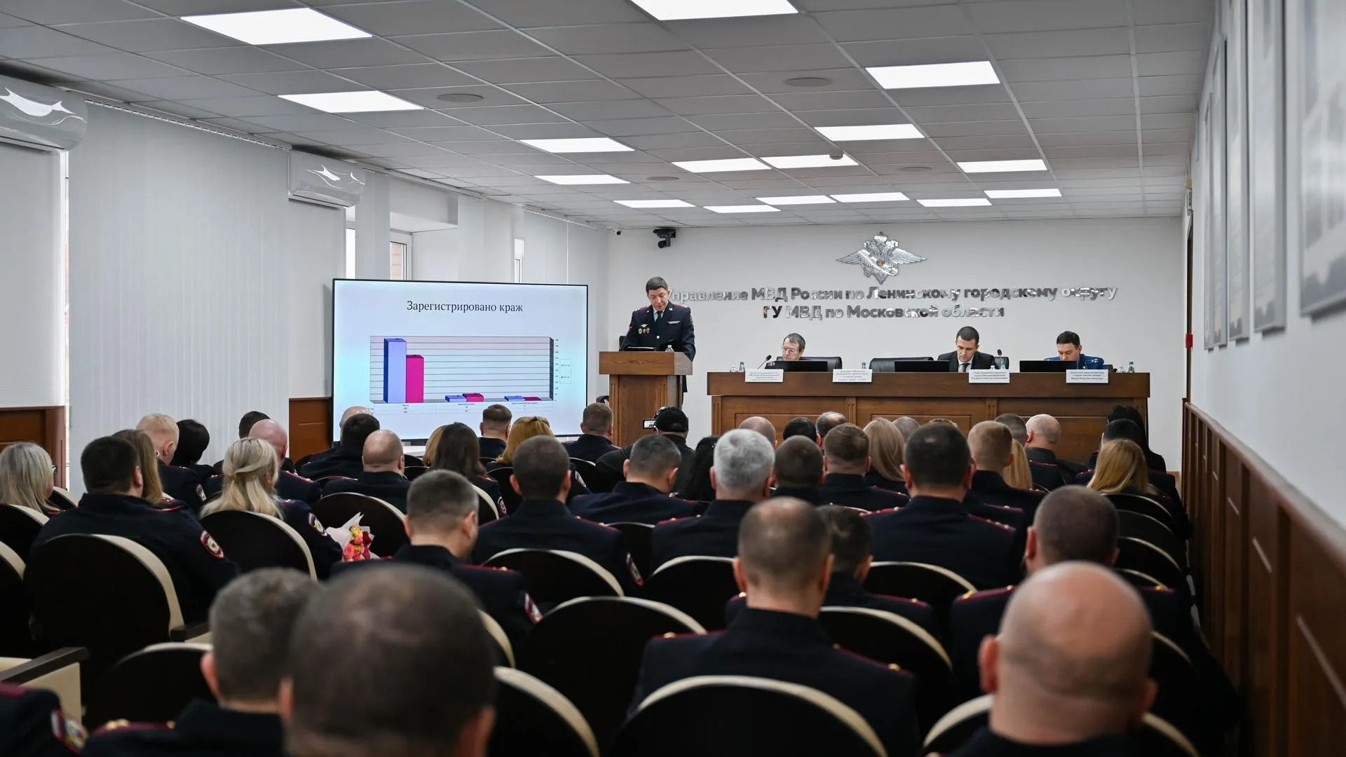 В Ленинском округе более чем на 56% возросло число раскрытых преступлений