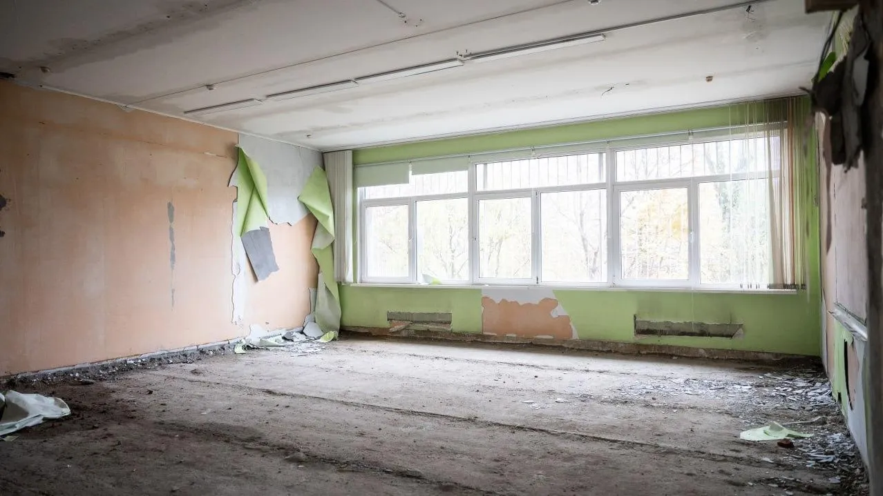 В Люберцах продолжается капремонт гимназии № 5