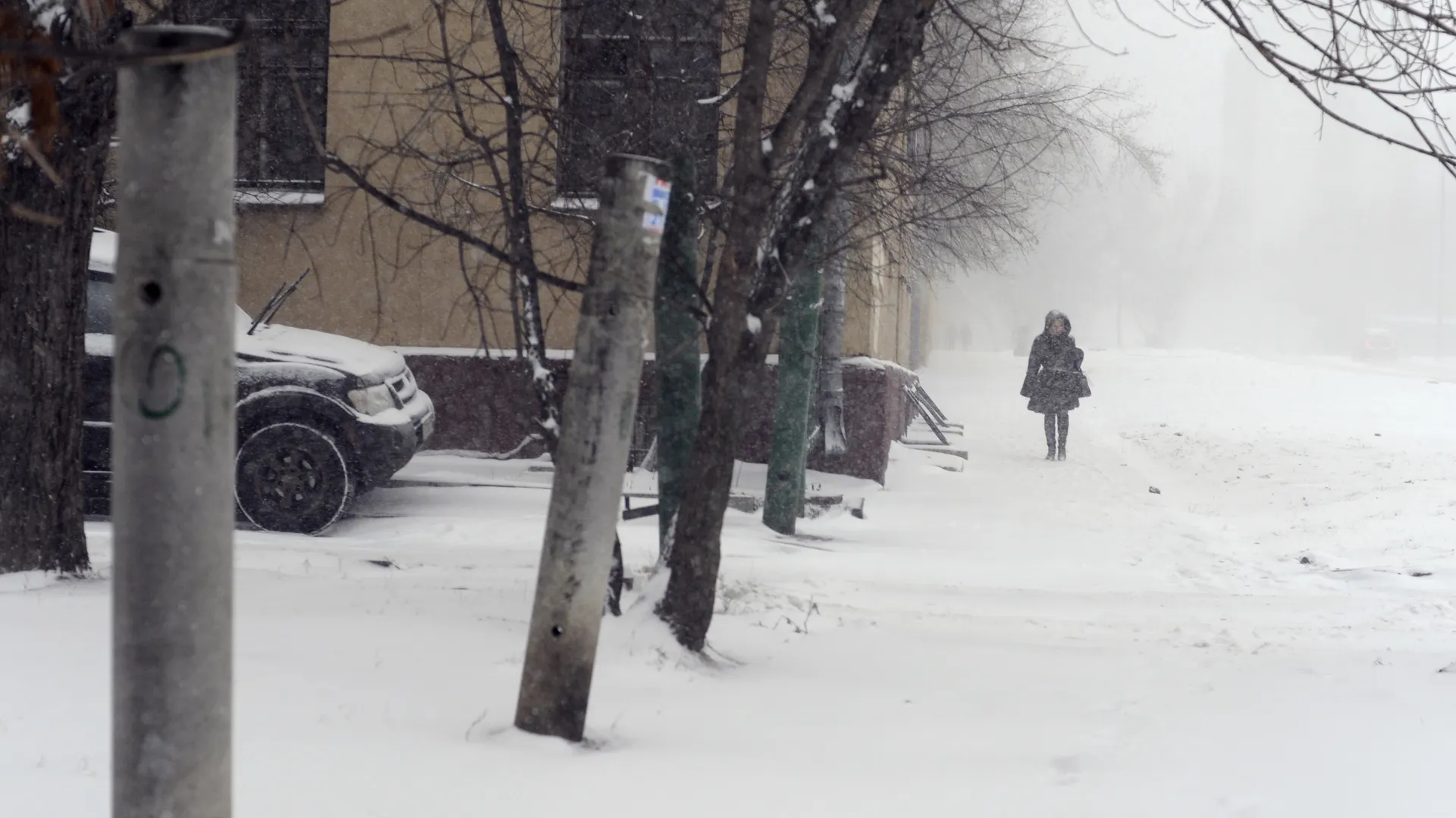 Снежная и холодная погода ожидается Московском регионе в четверг