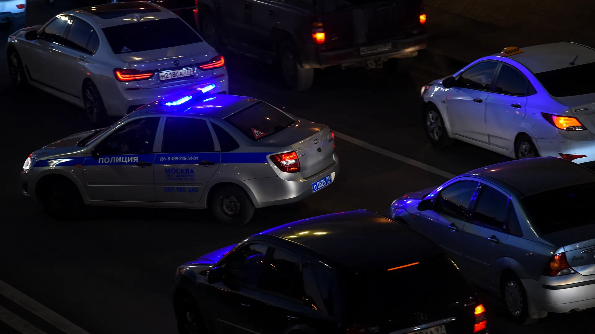 Загруженность дорог Подмосковья составляет 4 балла вечером 9 сентября