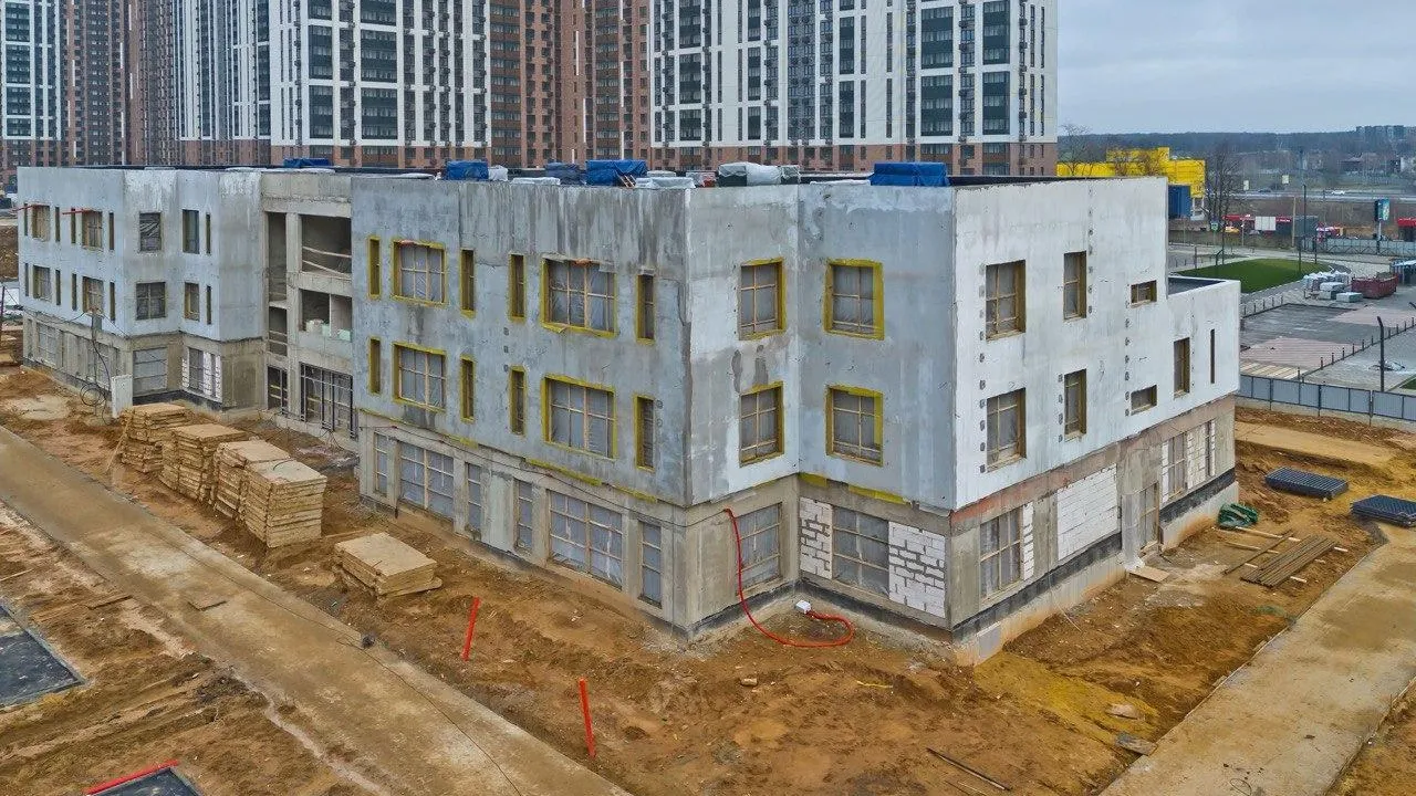 В Ленинском округе Подмосковья строят детский сад на 330 мест в ЖК «1-й Южный»