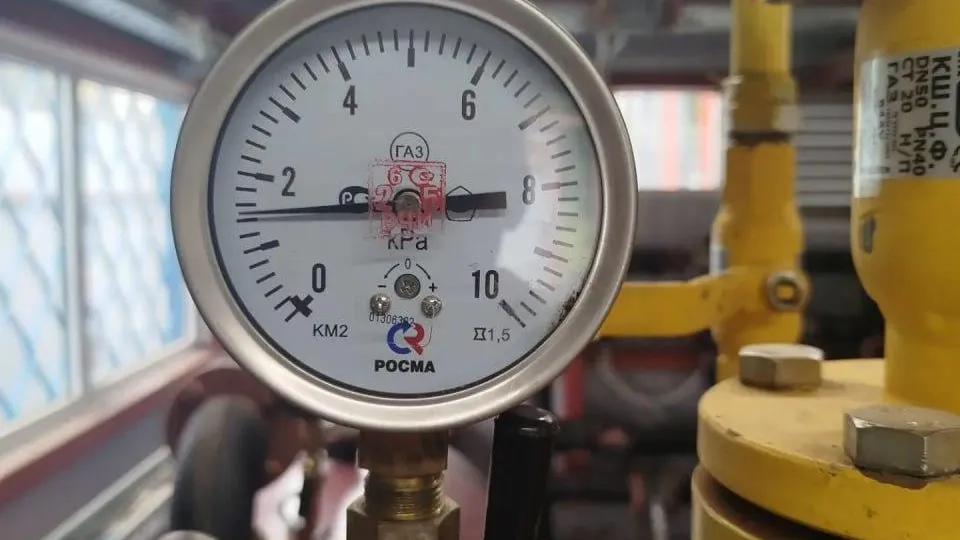 В Истре провели очистку газового фильтра котельной деревни Алехново