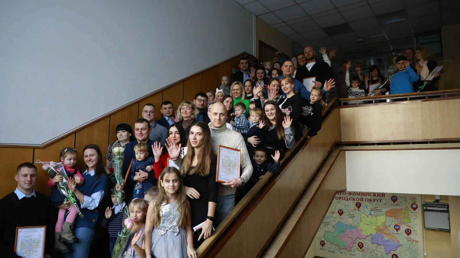 20 молодых семей из Наро‑Фоминска стали обладателями жилищных сертификатов