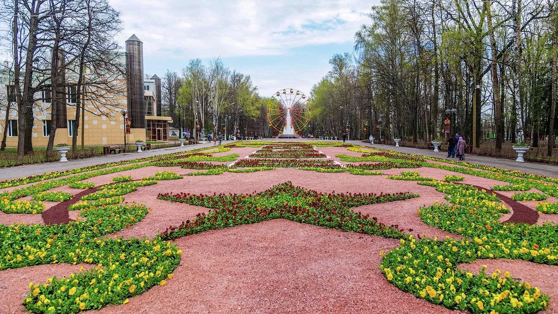 Парк имени Льва Толстого реконструируют в Химках в 2021 г